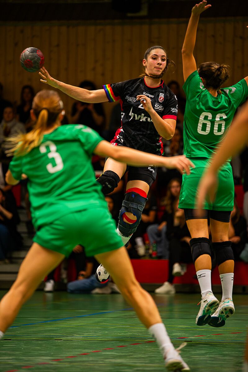 Mercedez Pap hat in dieser Saison bereits 39 Tore (Schnitt 5,57 pro Spiel) erzielt und führt damit die SSV-Torschützinnenliste in der WHA-Challenge-League an.Verein