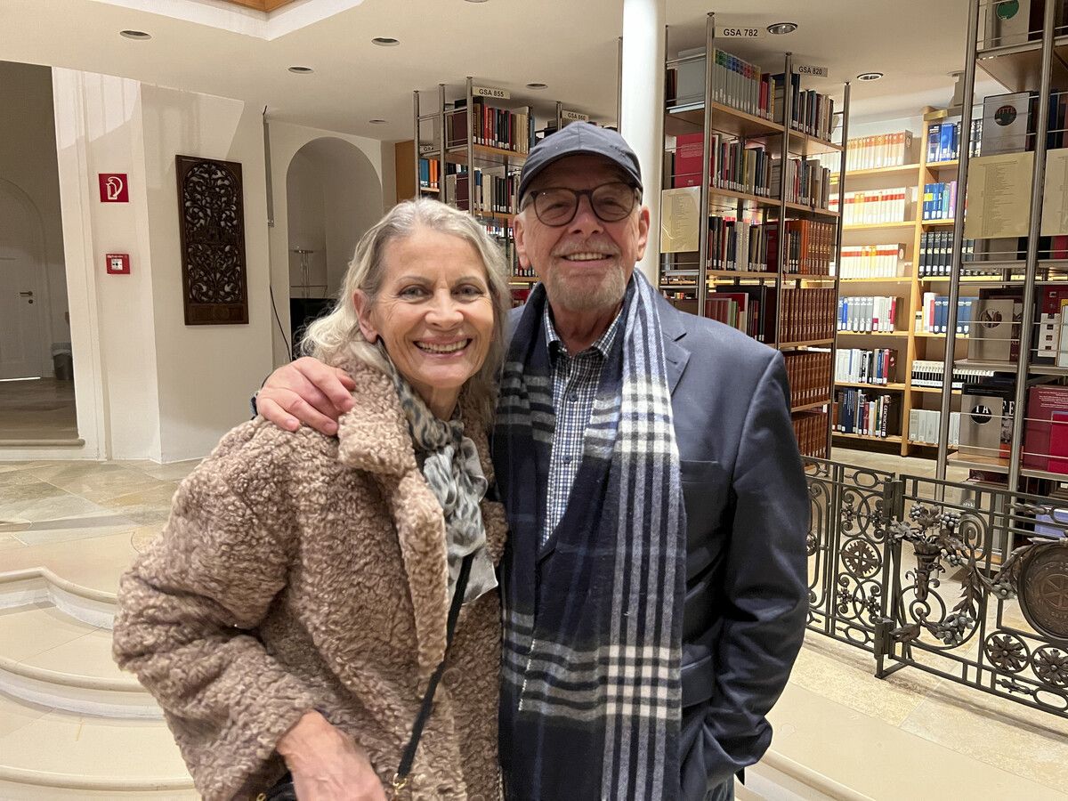 Mit dabei: Rita Blum und Hannes Schenkenbach.