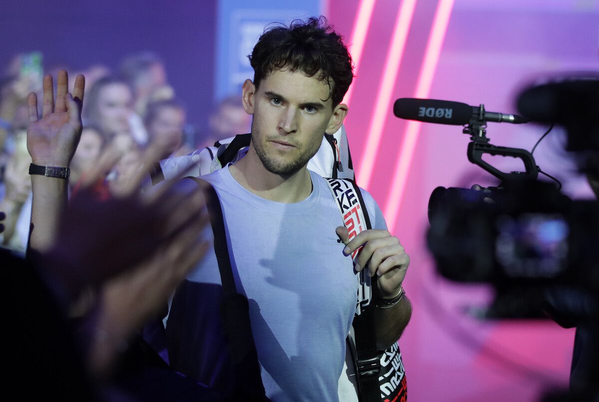 Mit einem positiven Blick in die Zukunft ins 2024er starten: Dominic Thiem.gepa
