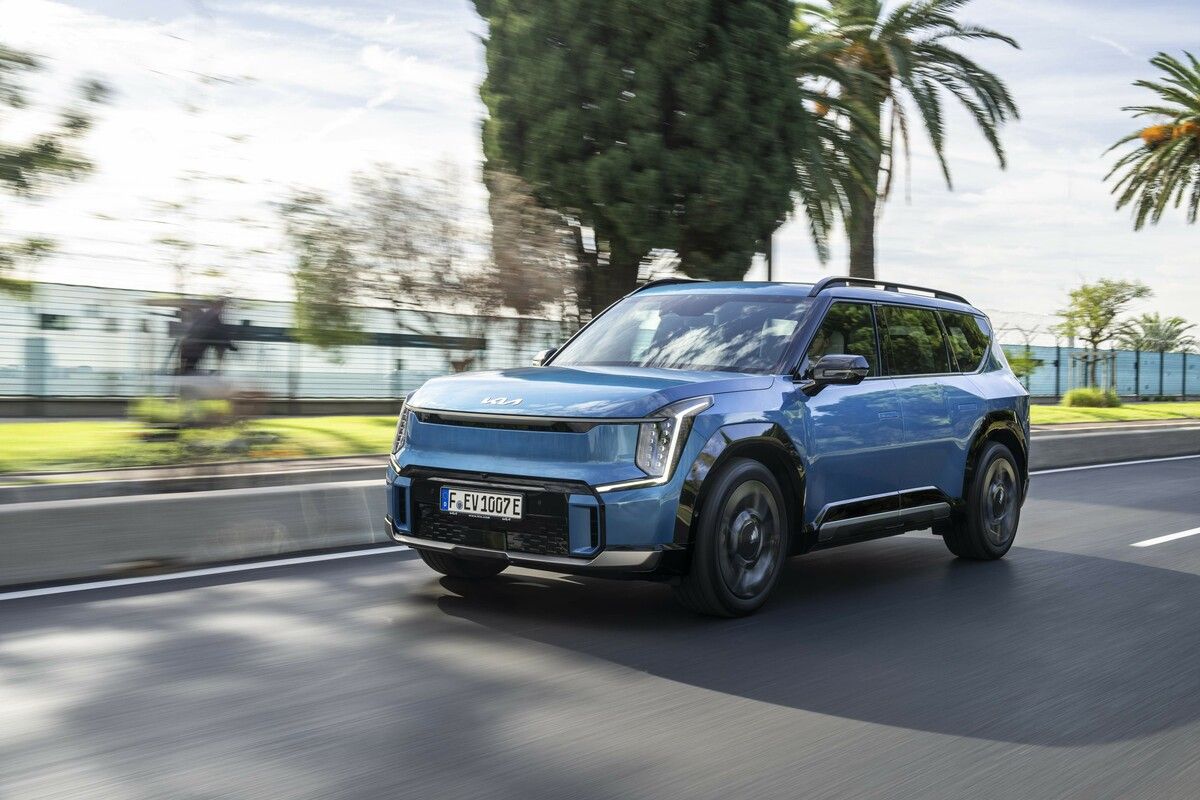 Mutiges Design, ansprechendes Handling: Der EV9 löst für Kia das Premierenticket in der Liga der elektrischen Groß-SUVs. Werk