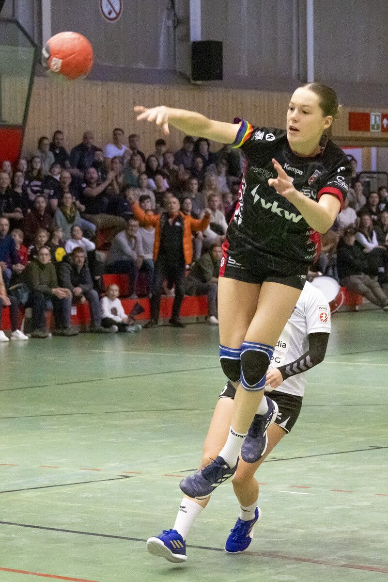 Nach Bruck/Trofaiach warfen Julia Dechant (Bild) und der SSV Schoren den nächsten WHA-Klub aus dem ÖHB-Cup.Paulitsch