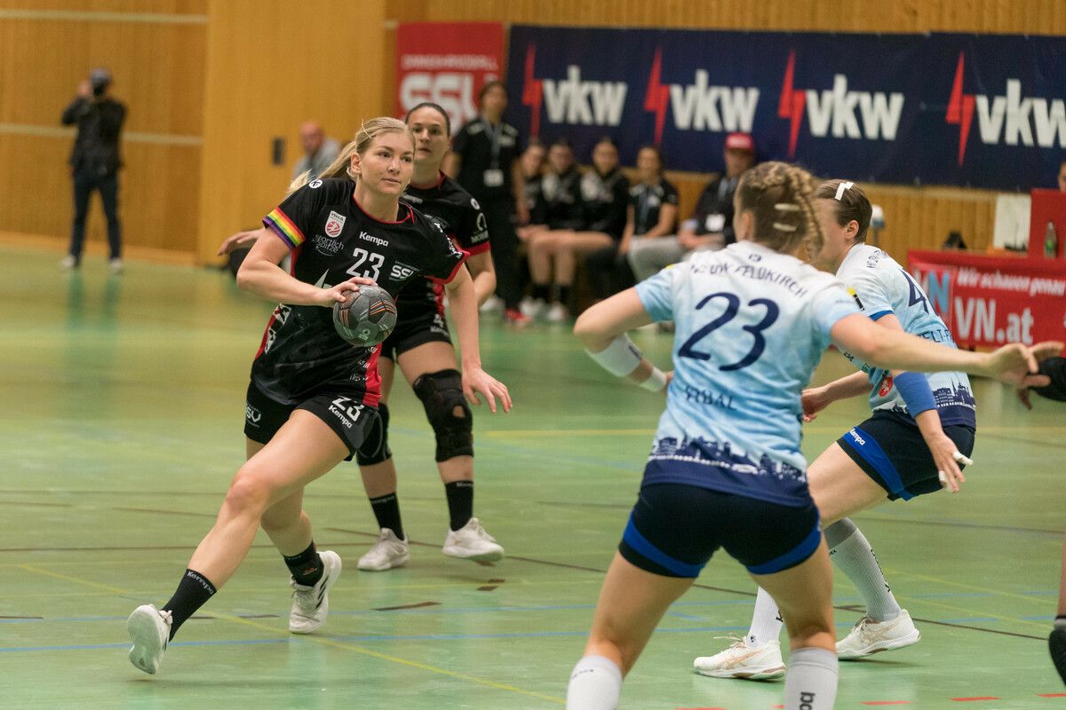 Nach einer Stippvisite beim HC Arbon in der Zweiten Schweizer Liga wechselt Julia Marksteiner nach Kärnten zum SC Ferlach.VN/Stiplovsek