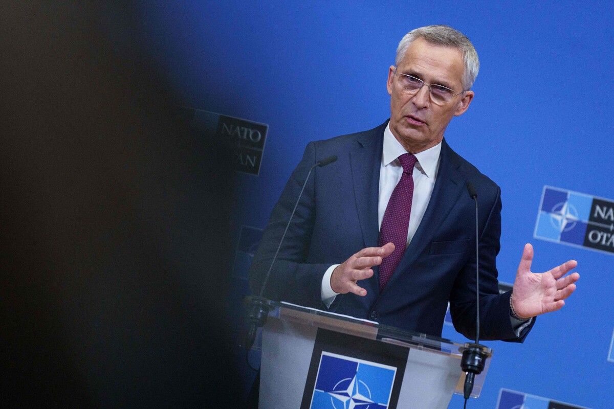 Nato-Generalsekretär Jens Stoltenberg in Brüssel. AFP