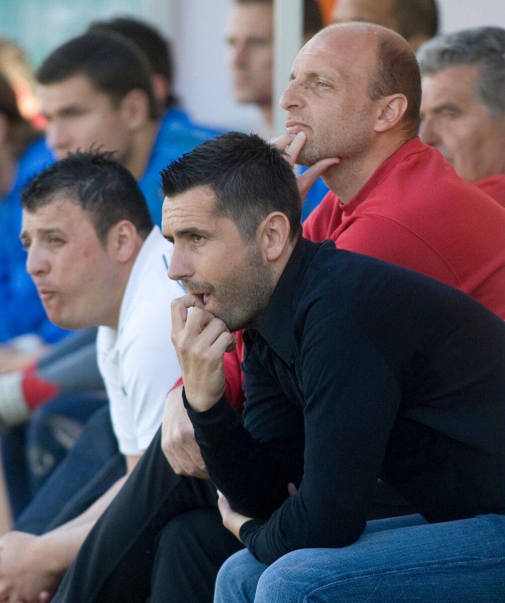 Nenad Bjelica betreute 2009 den FC Lustenau in der 2. Liga, heute ist er Coach von Union Berlin. Im Hintergrund FC-Urgstein Hüseyin Armut.hartinger