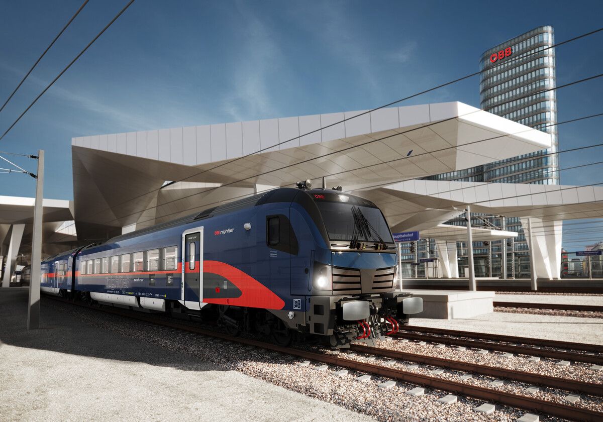 Paukenschlag: Der neue Nightjet wird ab Frühjahr 2024 auf der Bregenz-Wien-Strecke eingesetzt.ÖBB