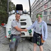 Voller Einsatz für die Bauzukunft