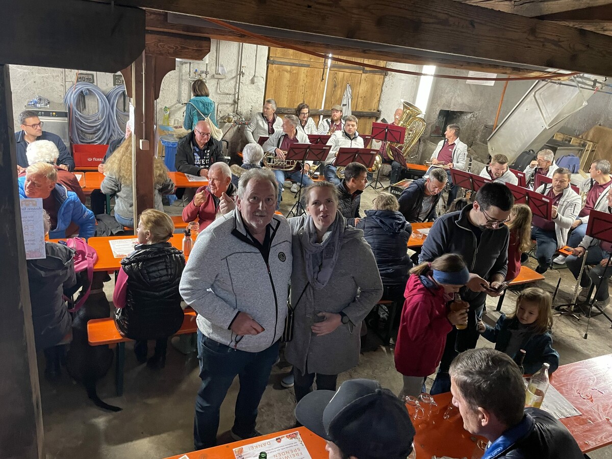 Reger Andrang herrschte beim Mostfest der „Mosterei Torkel Altenstadt“.BP