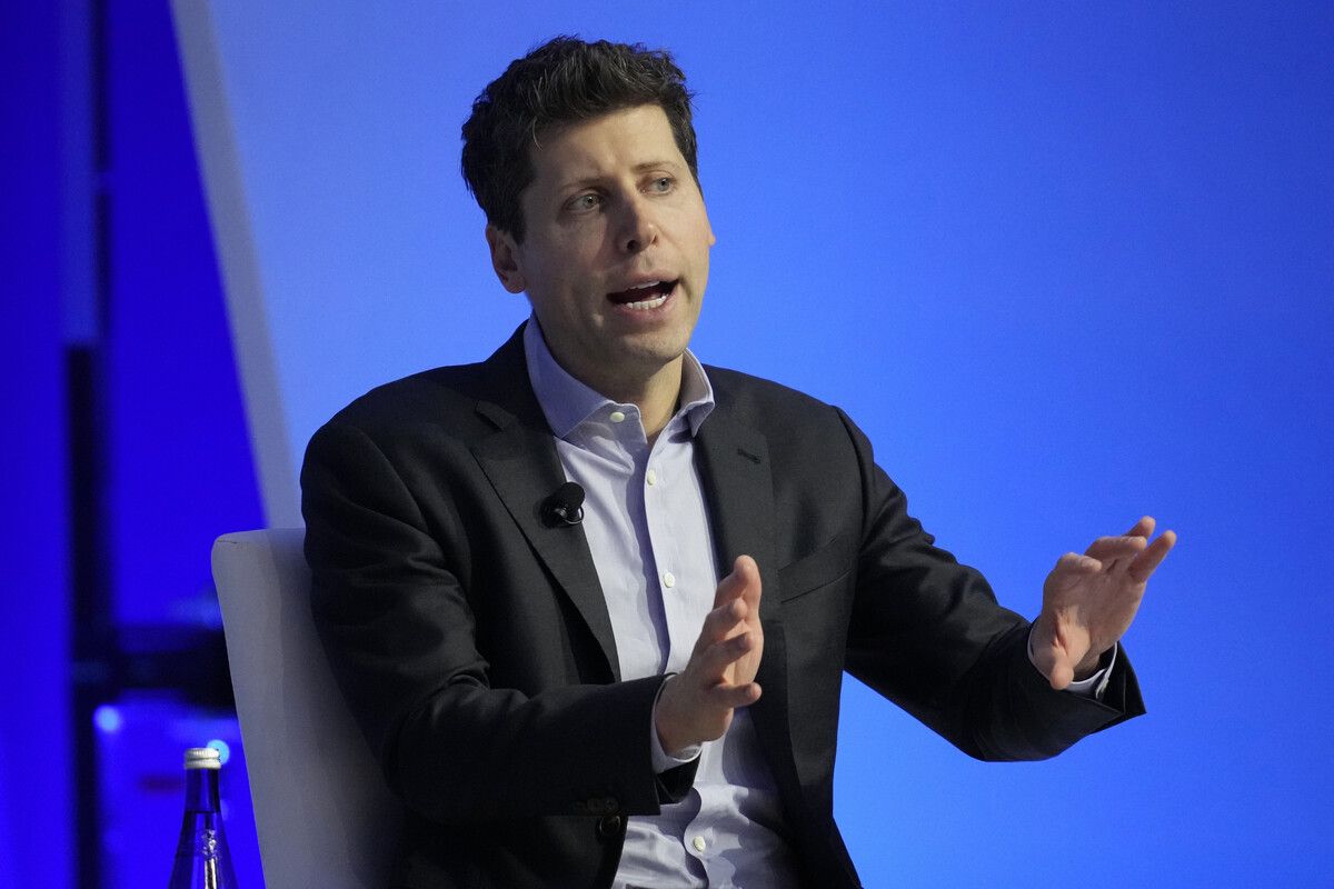 Sam Altman gilt als das menschliche Gesicht künstlicher Intelligenz (KI). ap