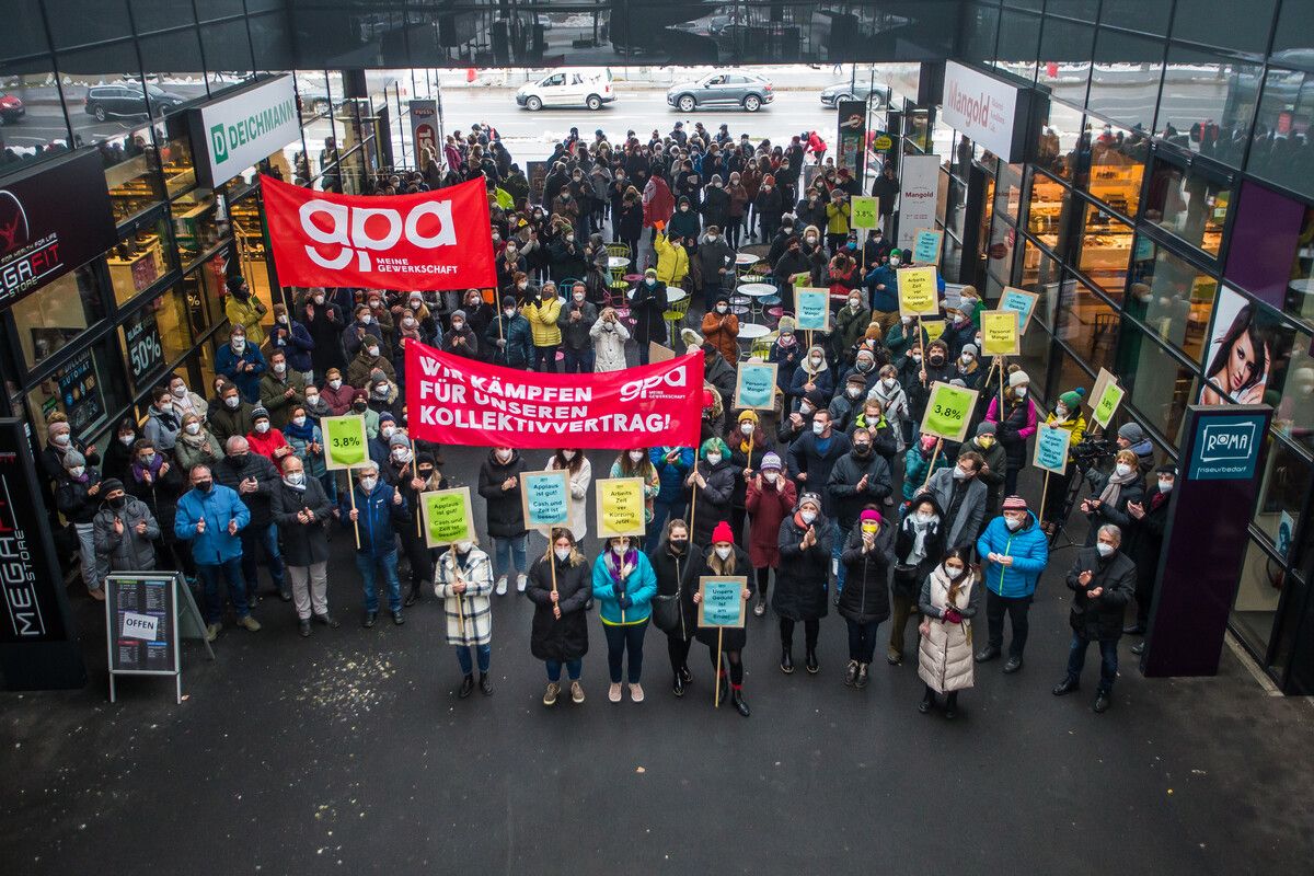 Schon einmal rief die Gewerkschaft zu Protestaktionen auf.vn/steurer