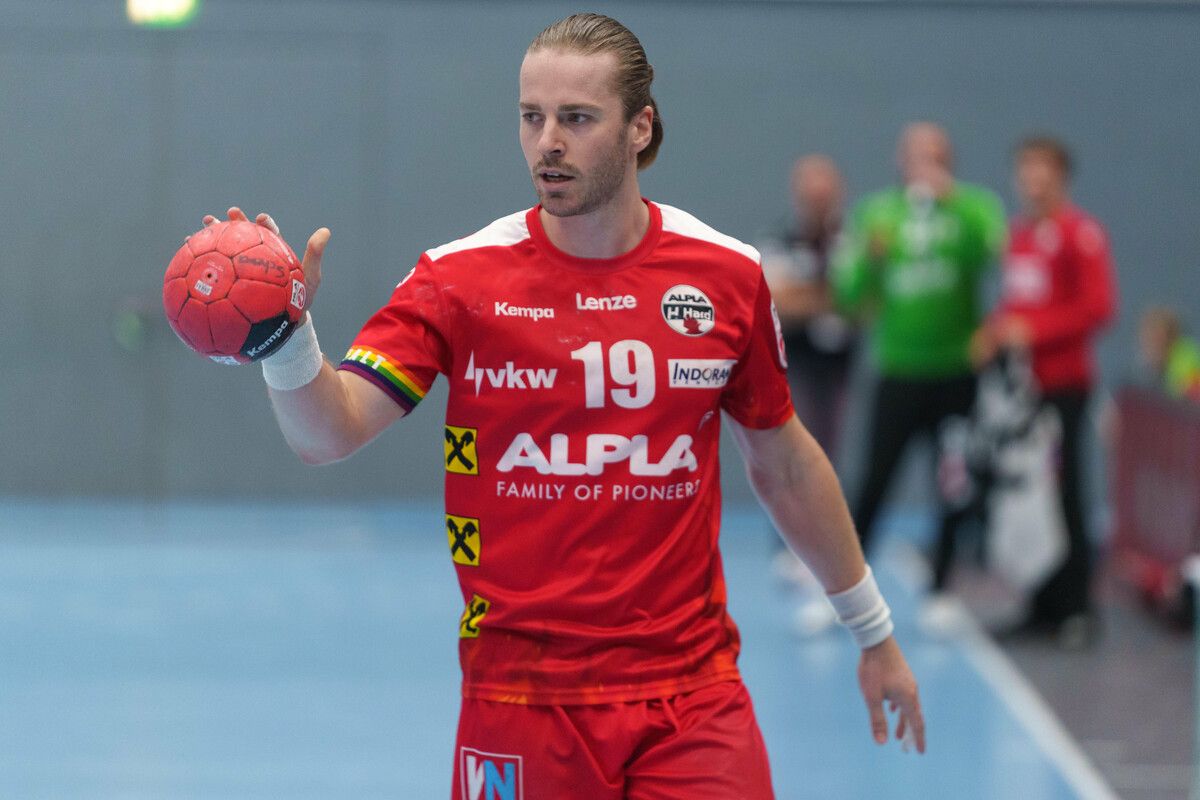 Spielmacher Nico Schnabl muss mit Titelverteidiger Hard nach Linz.Stiplovsek