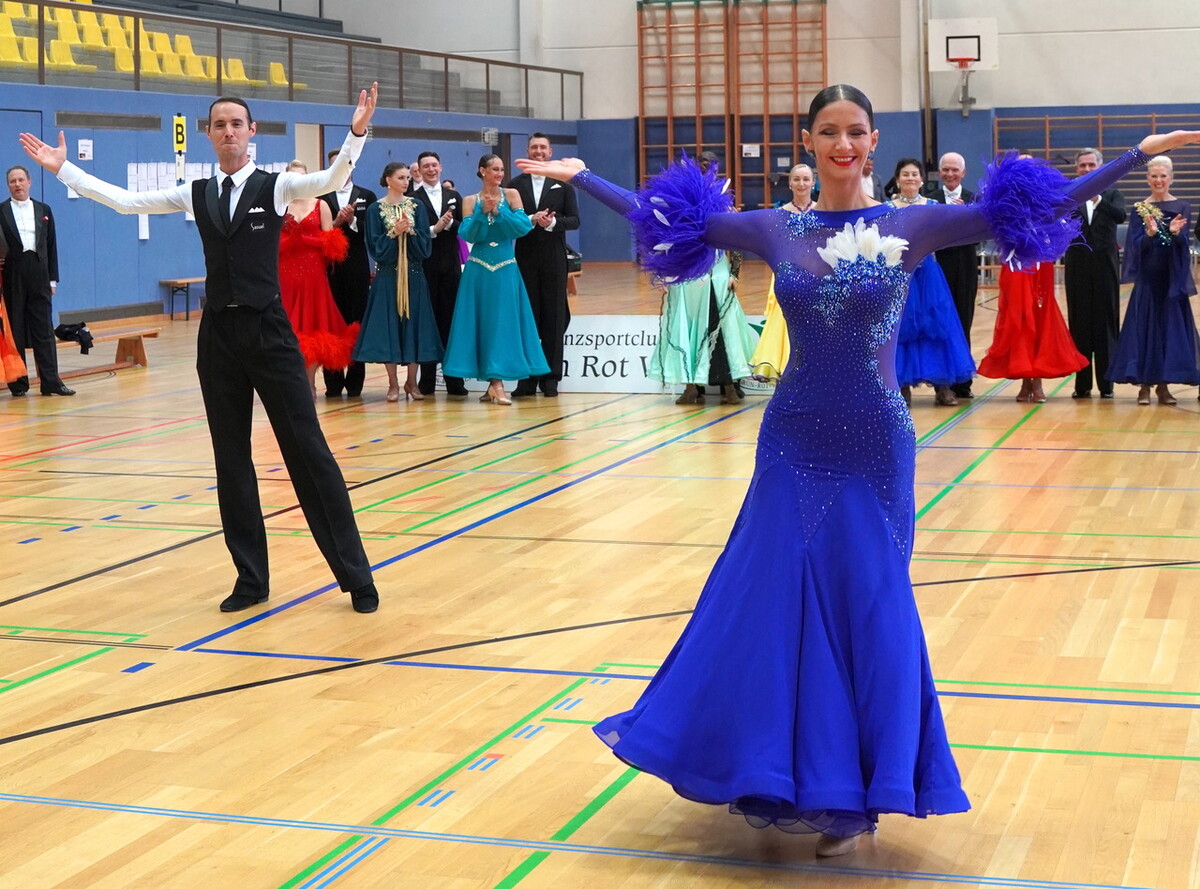 Strahlende Sieger.TSC Blau-Gold Dornbirn-Lustenau-Koblach
