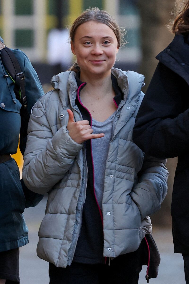 Thunberg muss sich wegen Störung der öffentlichen Ordnung verantworten. RTS