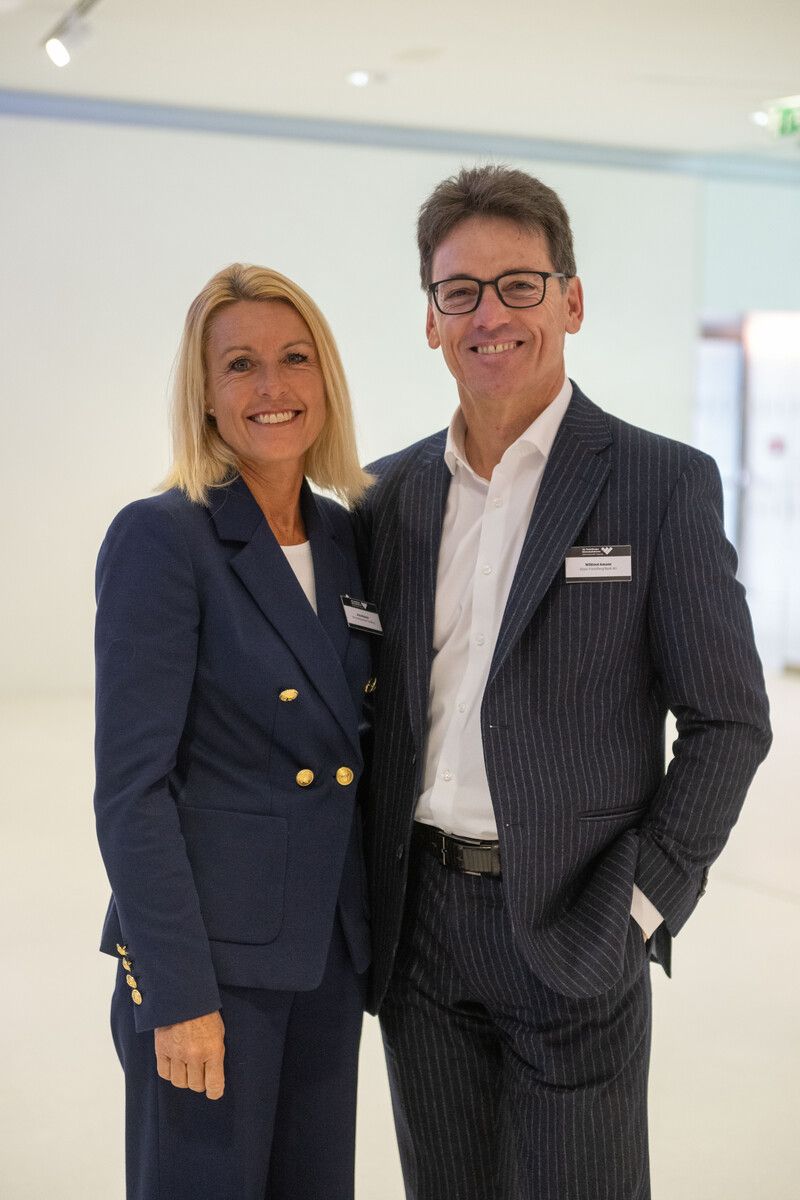 Unternehmerin Petra Kreuzer und Hypo-Vorstand Wilfried Amann.