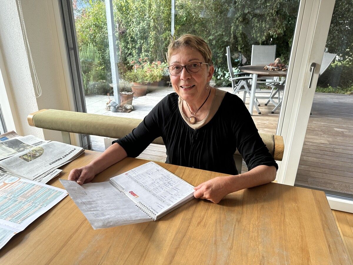 Uschi Österle bringt sich aktiv im Ehrenamt als Obfrau des Krankenpflegevereins Göfis ein. BI