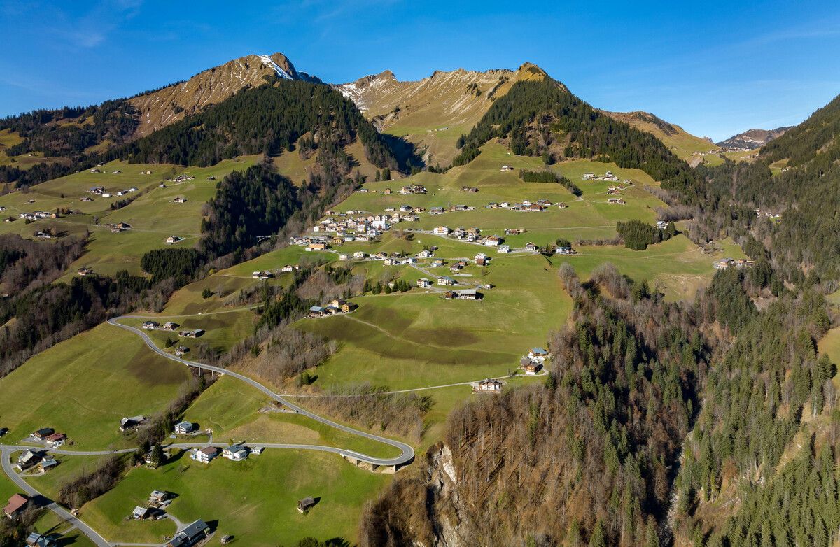 Von dem Verbot wären die allermeisten Ortsteile von Fontanella, darunter Faschina mit dem Skigebiet, betroffen. VN/Stiplovsek