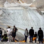 Deutsche Gletscher überstanden Sommer besser als erwartet