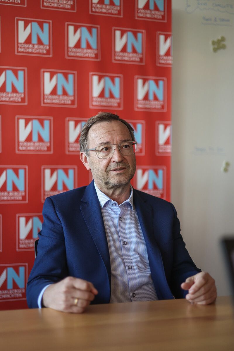Werner Böhler sieht „Opa“ als seine schönste Aufgabe. VN/STEURER)