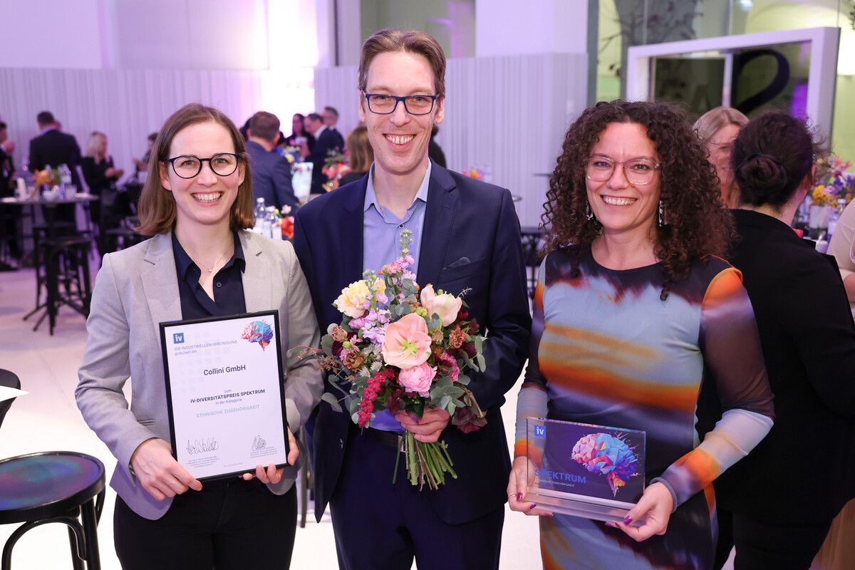 Adriana Collini, Laszlo Bako (HR), Felizitas Steurer (Projektleiterin). k.schiffl