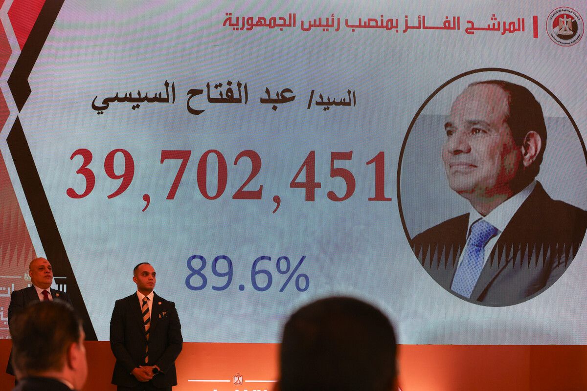 Al-Sisi wurde in Ägypten wiederholt zum Wahlsieger erklärt.Reuters