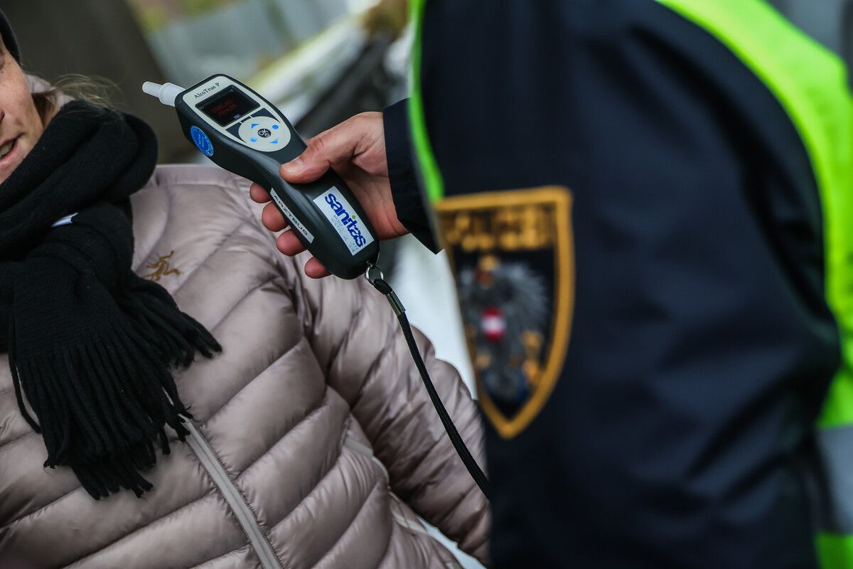 Bei fünf Fahrzeuglenkern wurde Suchtgiftkonsum festgestellt.vn/Steurer