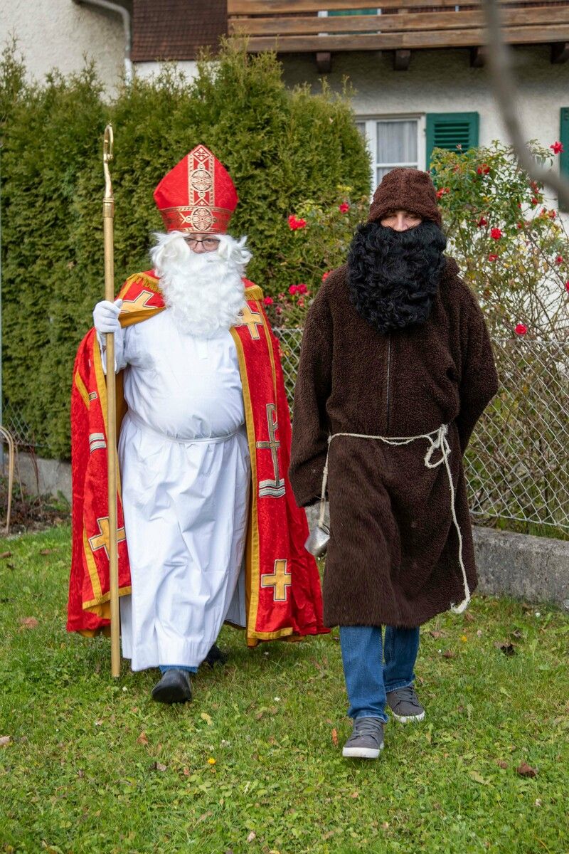 Bertram Bolter und sein Sohn Christian sind ein eingeschworenes Team. Auch im Dienste des hl. Nikolaus.meznar