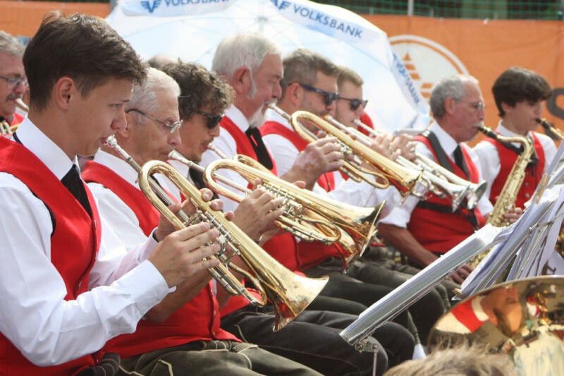 Bürgermusik Rankweil lädt zum alljährlichen Weihnachtsblasen ein. VN/TK