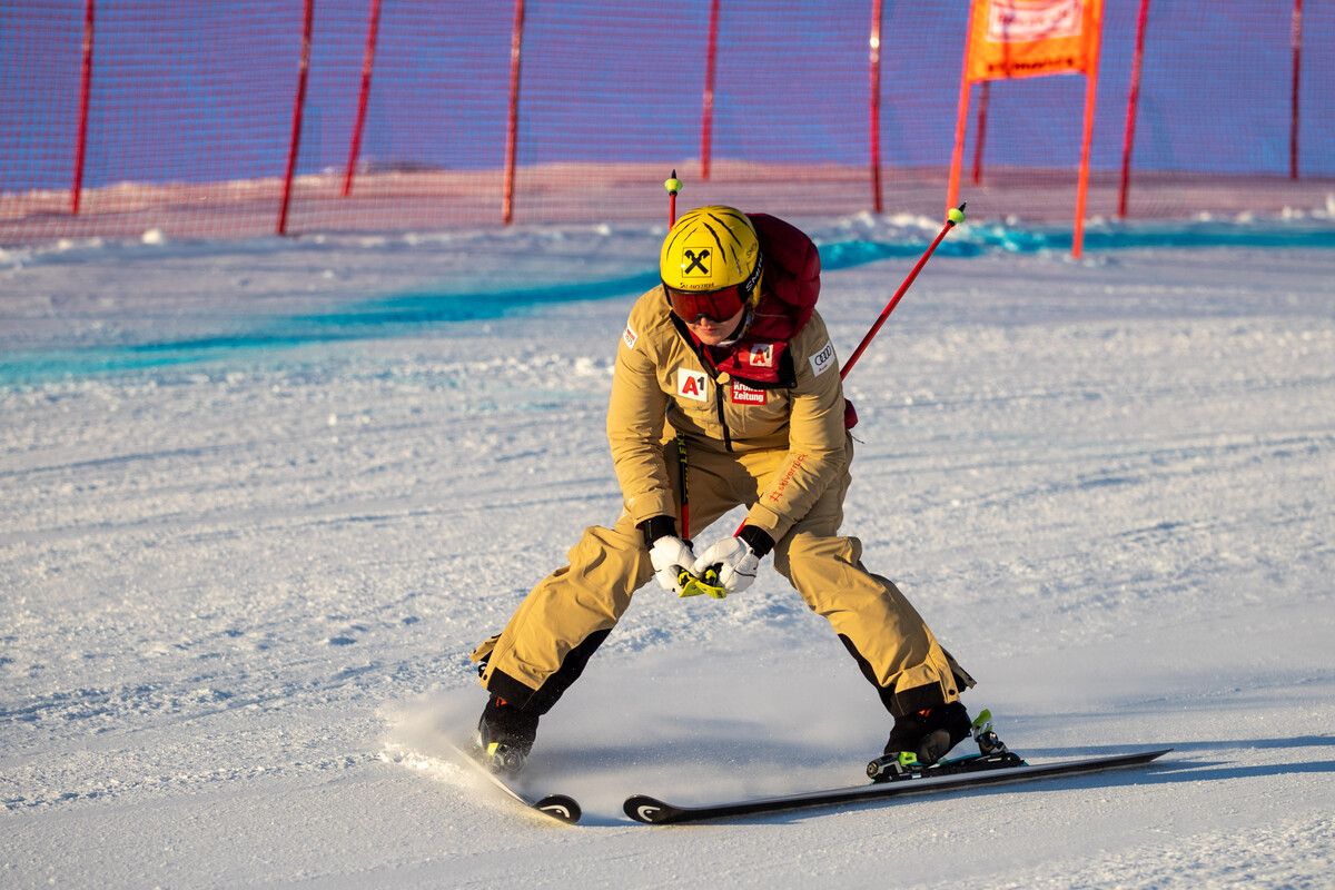 Das Bild enstand kurz vor dem Unfall in St. Moritz. Gepa