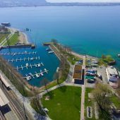 So könnte der Lochauer Hafen aussehen