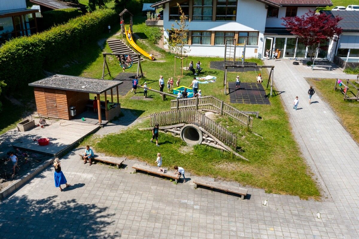 Der Spielplatz beim Bildungscampus soll altersgerechter gestaltet werden.STO