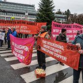 Kundgebung von Polizei aufgelöst