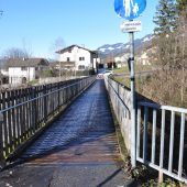 Neue Radbrücke über das Galgentobel