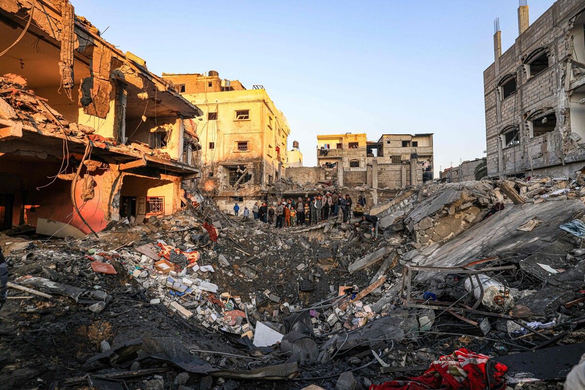 Die Kämpfe und Bombardements - auch hier im Gazastreifen - gehen weiter.AFP