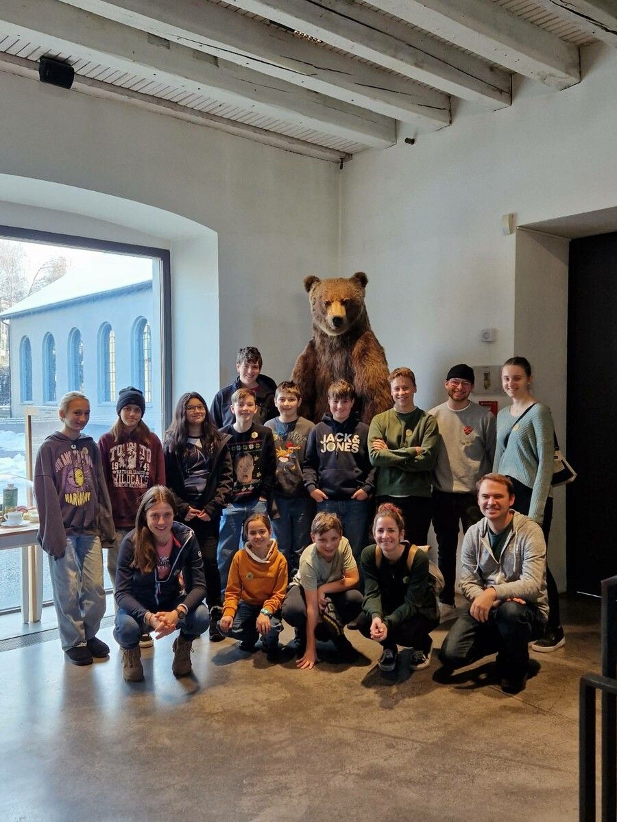 Die Kinder erlebten hautnah die Vielfalt der Tierwelt. Schützenmusikverein Sulz