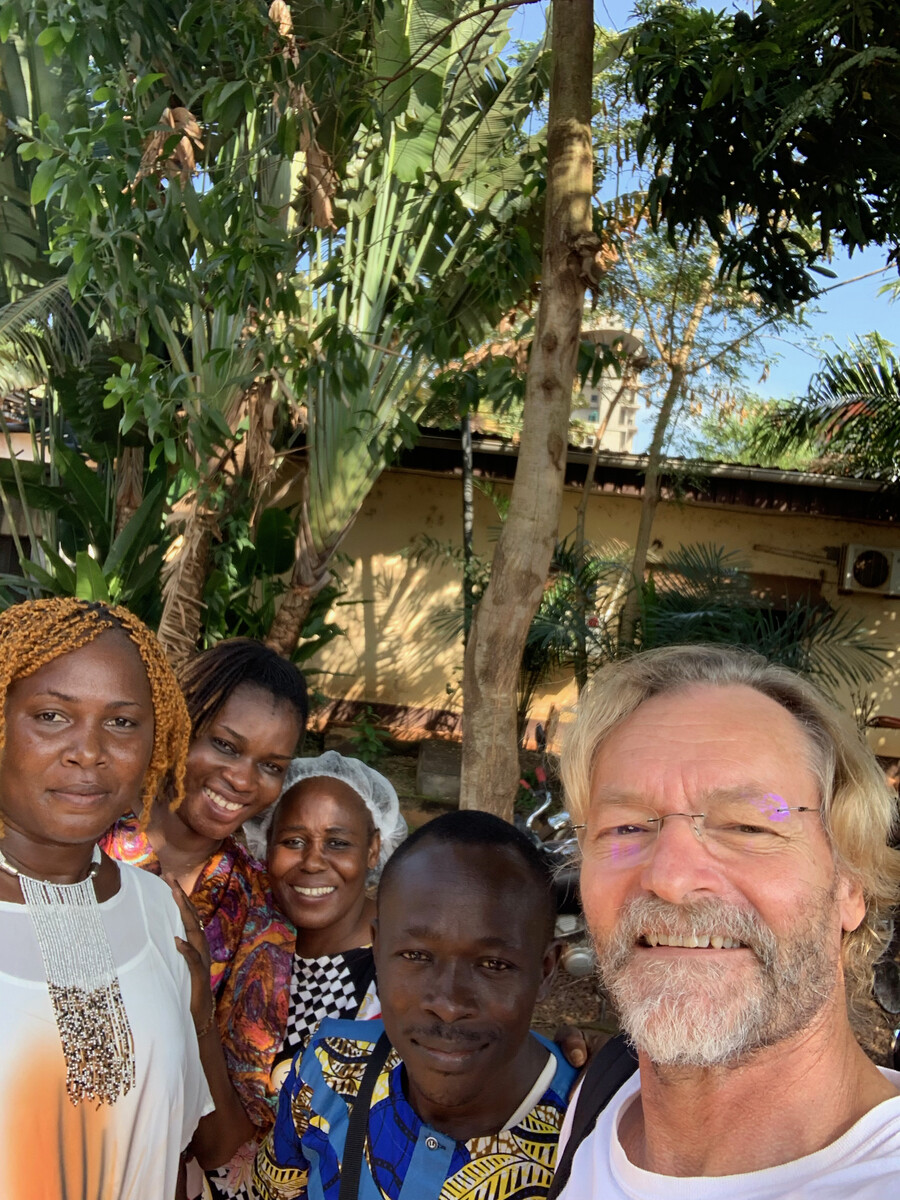 Die Menschen in Bangui hat er als äußerst freundlich empfunden. Rösch (4)