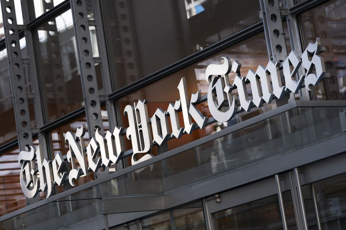 Die „New York Times“ sieht rechtswidriges Kopieren und Verwenden ihrer Artikel. ap