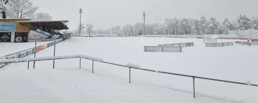 Die Sparkasse Arena Birkenwiese als Wintersportarena.VN
