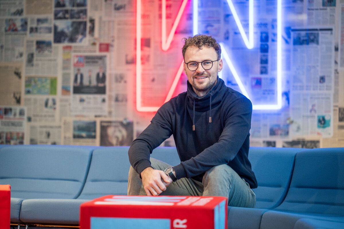 „Die stetige Weiterentwicklung unserer Nachrichtenprodukte sichert uns die Zukunft als unabhängiges Medienunternehmen“, sagt Lucas Hepberger, Head of Audience Development Russmedia. VN/Rhomberg
