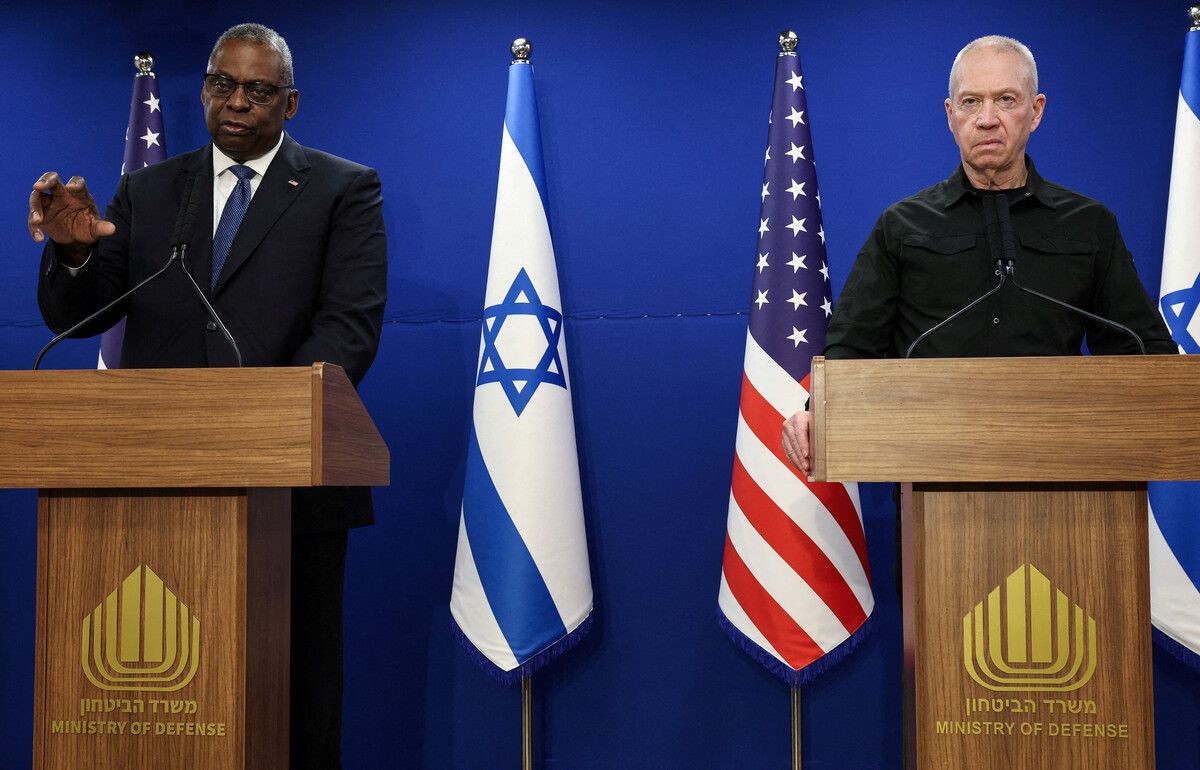 Die USA haben Israel keine Frist zur Beendigung der aktuellen schweren Gefechte im Zuge der intensiven Phase der Offensive im Gazastreifen gesetzt. Das sagte Pentagonchef Lloyd Austin am Montag bei einem Besuch bei Amtskollege Joaw Galant in Israel. Reuters