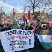 Wieder Demo für „ein freies Palästina“