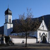 Die prächtige Pfarrkirche in Andelsbuch
