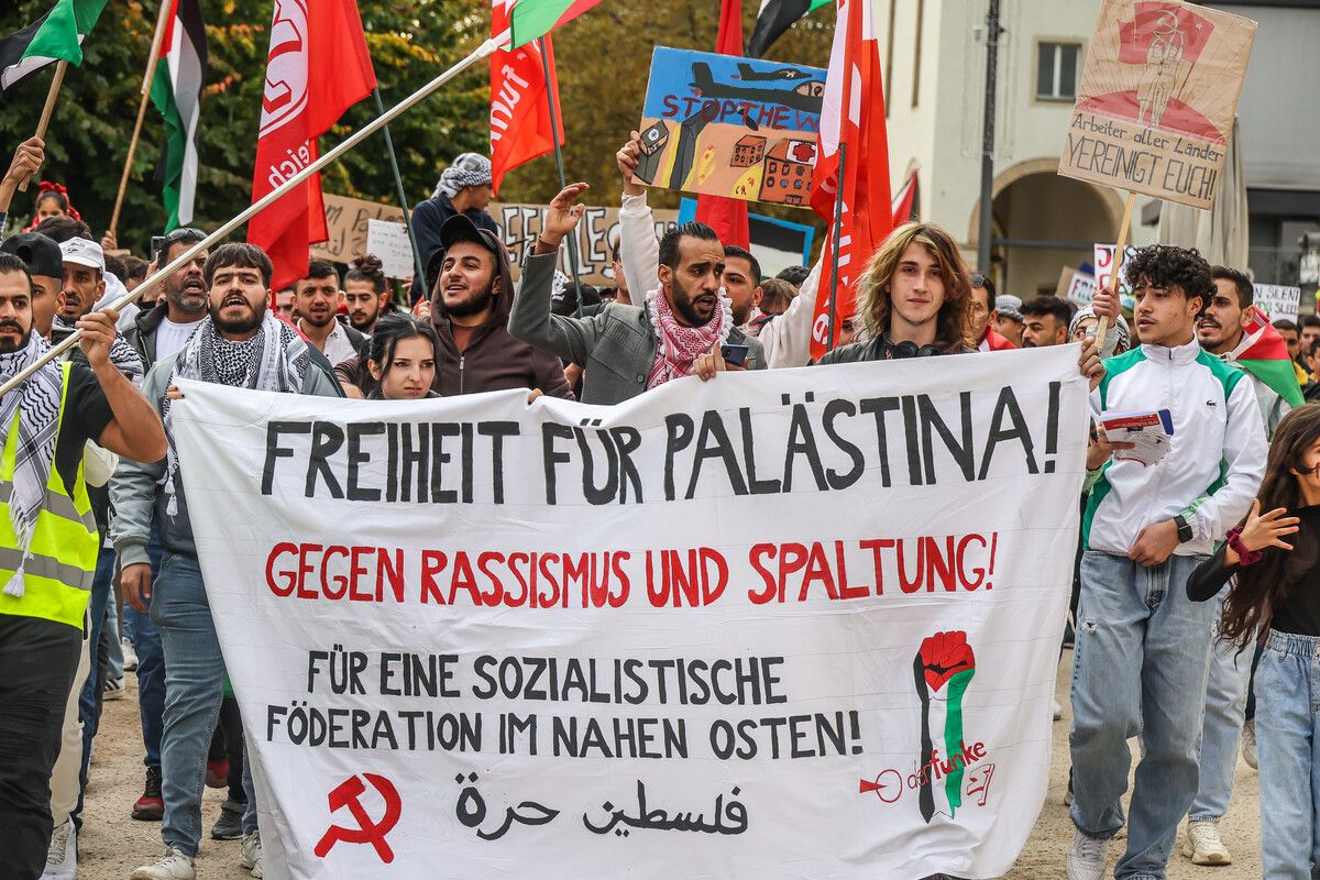 Ende Oktober hatte es in Bregenz die erste Pro-Palästina-Demo gegeben. VN/STEURER