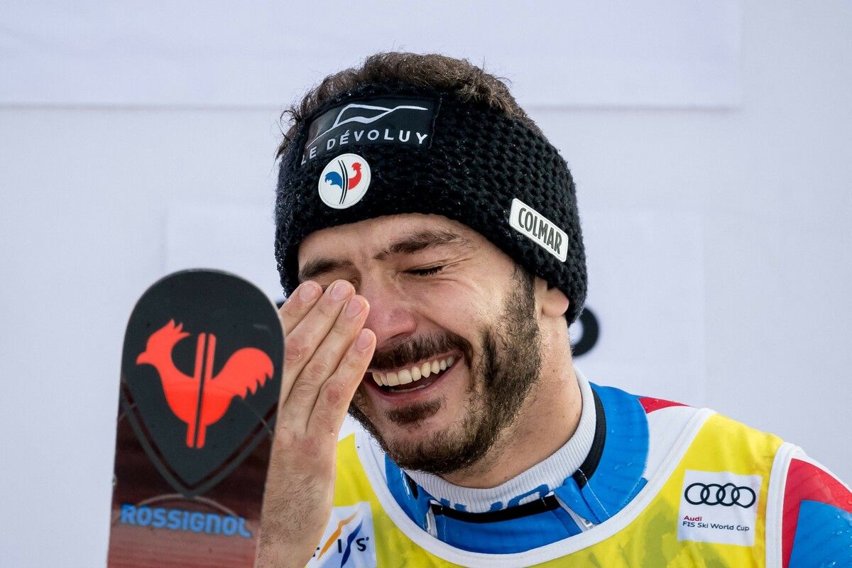 Erster Abfahrtsieg: Cyprien Sarrazin.ap