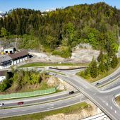 Rampenbrücke nun für Verkehr freigegeben