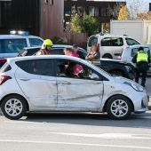 Pkw auf Rammkurs