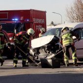 Crash an der Kreuzung