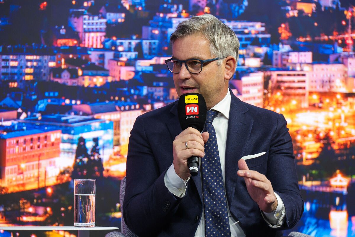 Finanzminister Magnus Brunner im Interview in Vorarlberg LIVE.