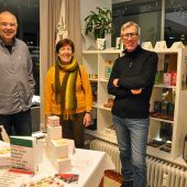 Weihnachtlicher Pop-up-Store der Caritas