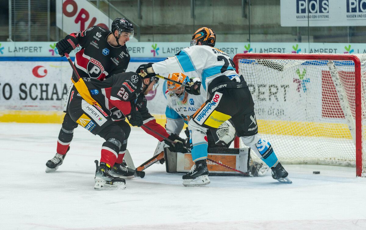 Guus van Nes brachte die Feldkircher in der neunten Minute in Führung, die die Pioneers nicht mehr abgaben.VN-Stiplovsek