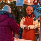 Markt in Schruns am „Silbriga Sonntig“