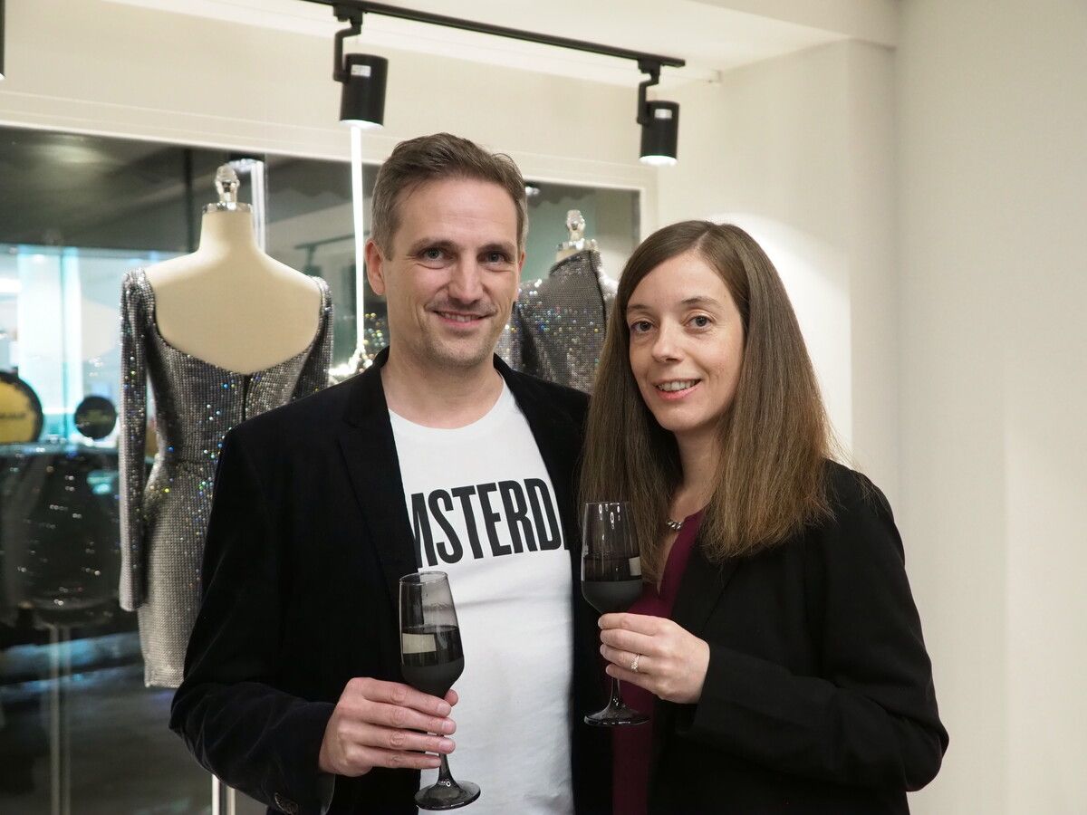 Hausherr Daniel Mittendorfer mit Andrea Fußenegger.